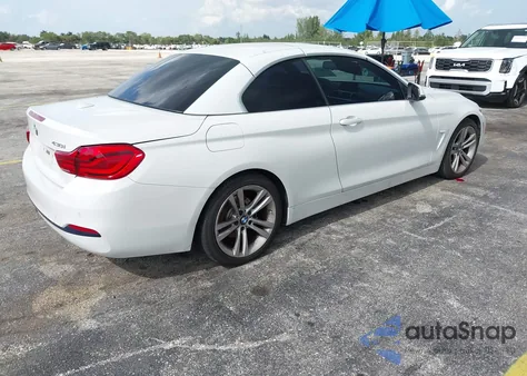 2018 BMW 430I z USA, uszkodzony, nr VIN WBA4Z1C58JEC59618